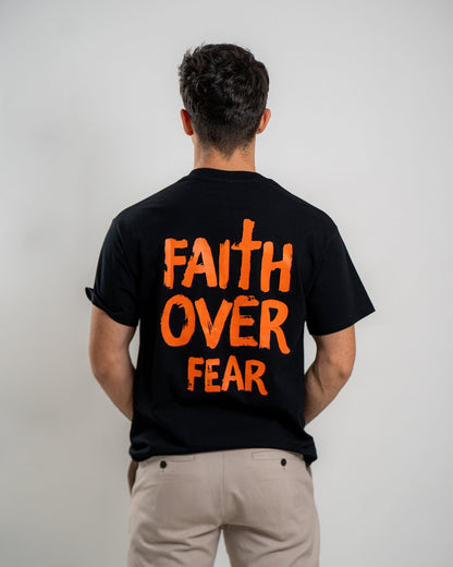 Faith Over Fear – Oversized T-shirt - Man - Lord Inspired