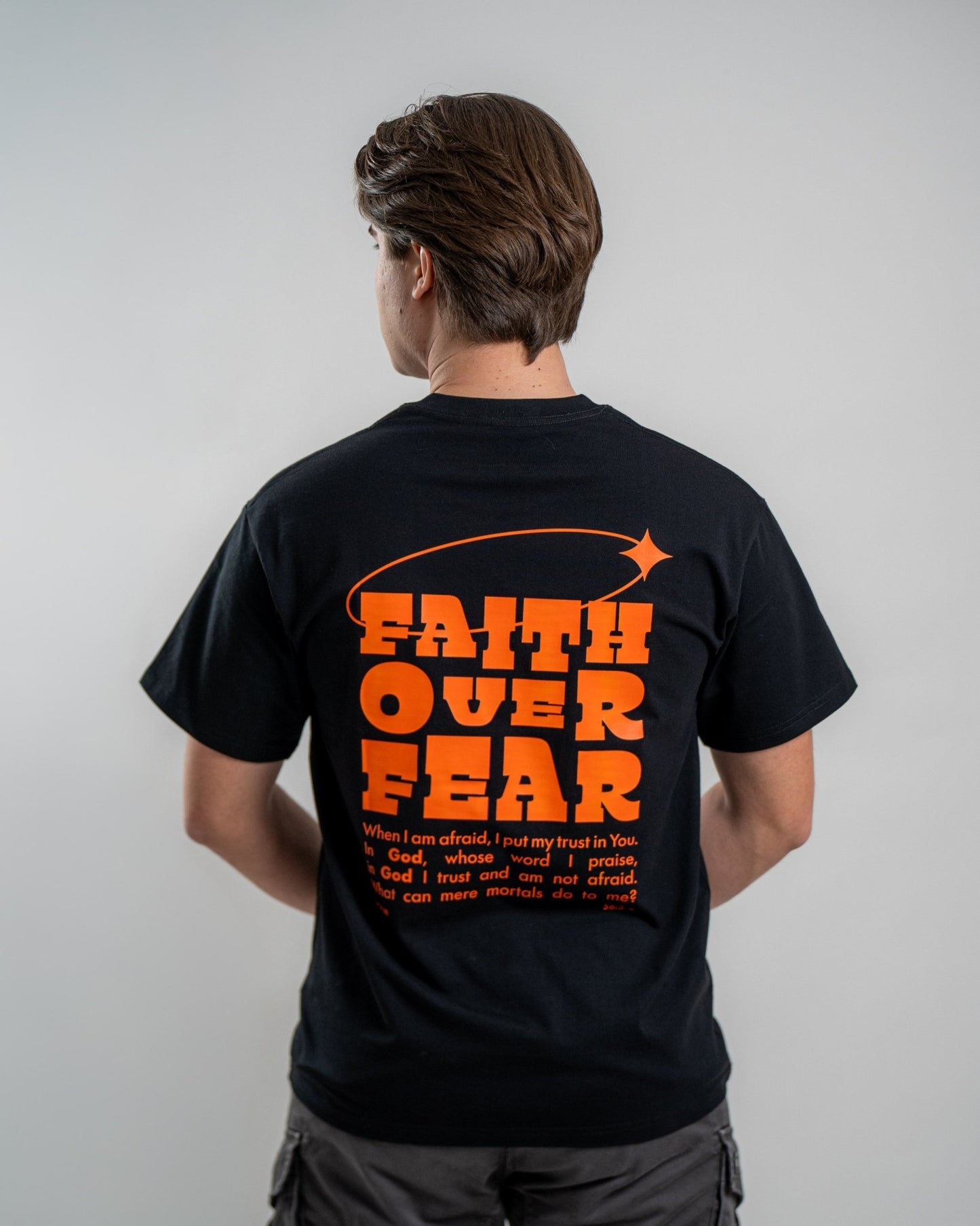 Psalm 56:3 - 4 – Oversized T-shirt - Man - Lord Inspired